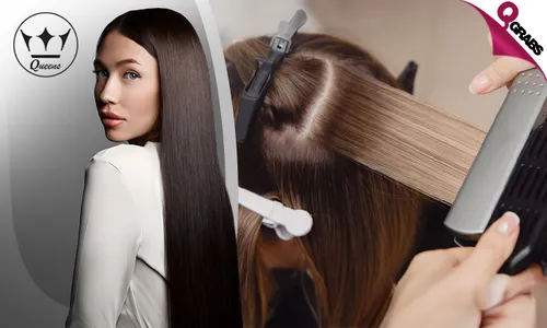 Hair Botox, Protein & W1 Nanoplastia Treatment for Ladies at Queens Salon
